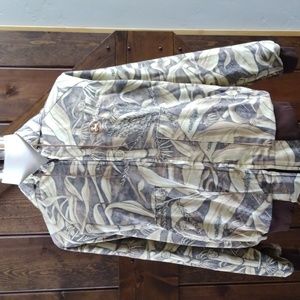 Clarkfield Outdoors Vintage Men's Jacket John Deere cornstalk camo size Large